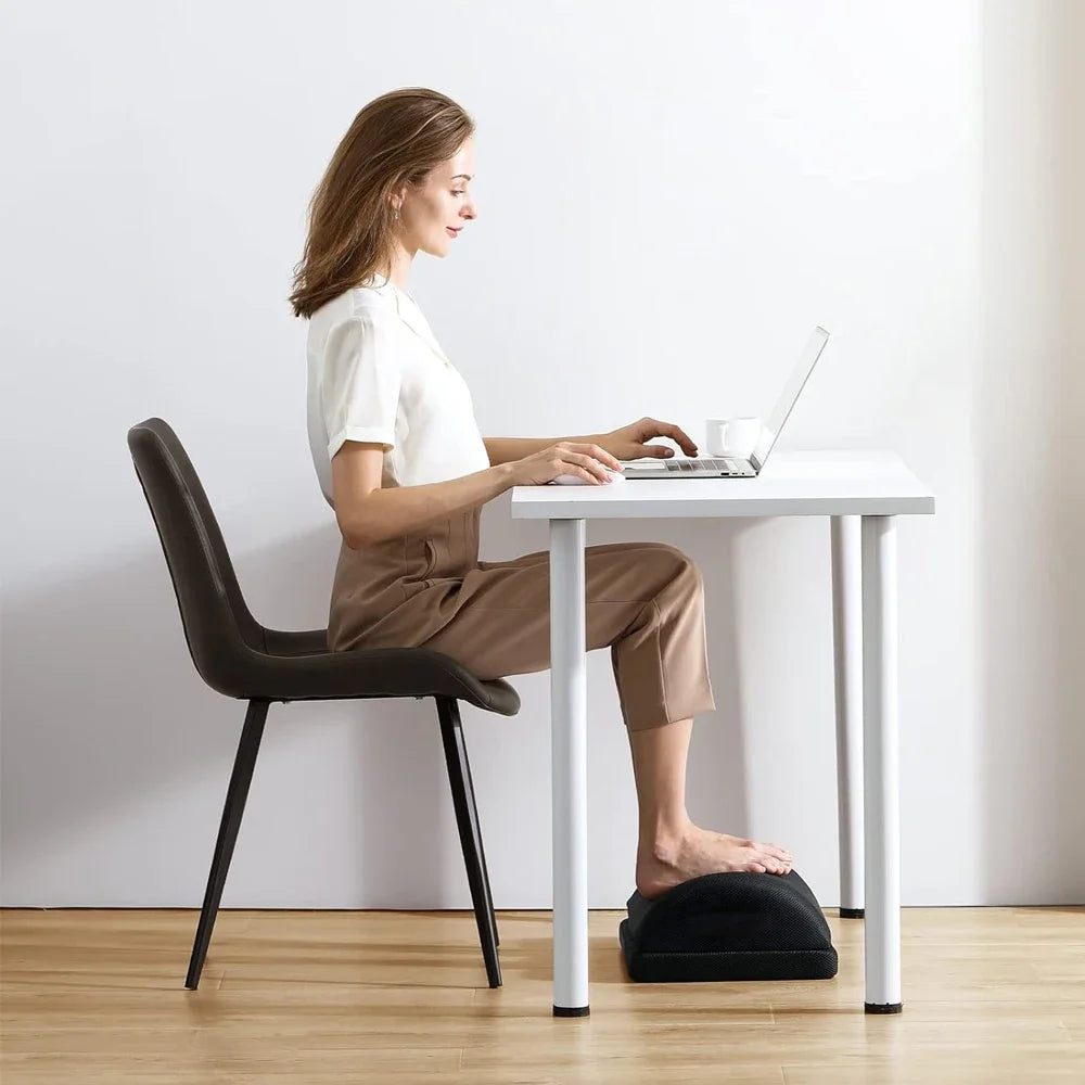 Comfy Footrest for Under Desk - Adjustable Height