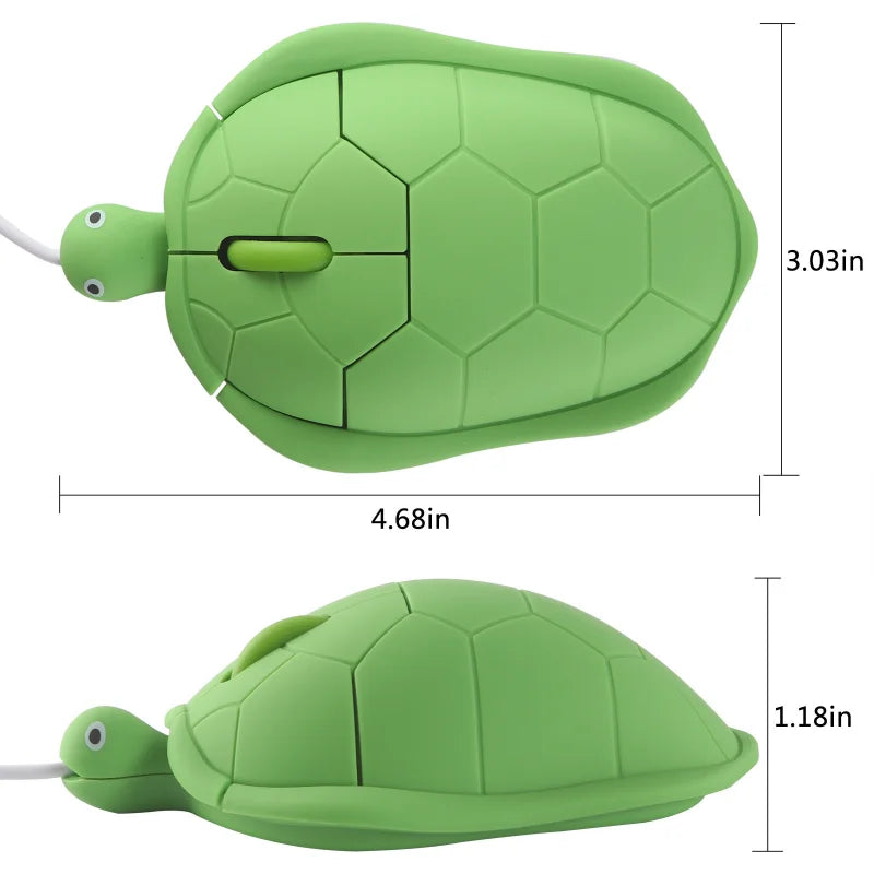 Wired / Wireless Turtle Shell Mouse