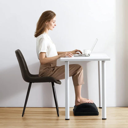 Comfy Footrest for Under Desk - Adjustable Height