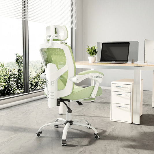 Reclining High-Back Mesh Office Chair